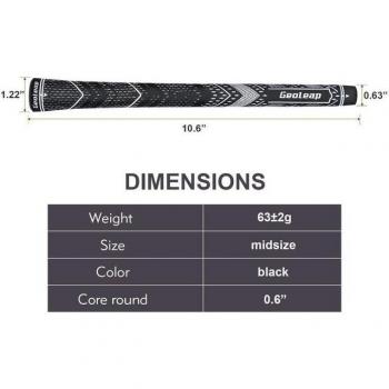 Empuñaduras Multicolor Golf Ace‑S Geoleap