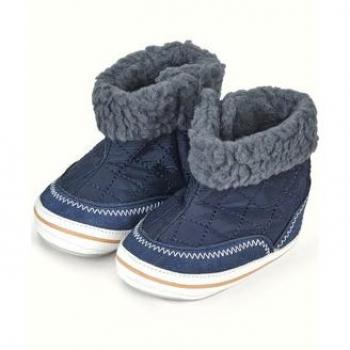 Sterntaler Stepp-Winterschuhe blau für Kinder Größe 18