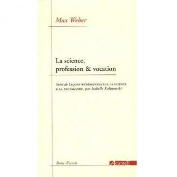 La Science,Profession et Vocation