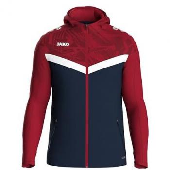 JAKO Unisex Kapuzensweatjacke Iconic Schwarz L