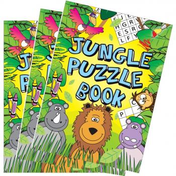 Henbrandt 10-Pack Jungle Puzzle Books
