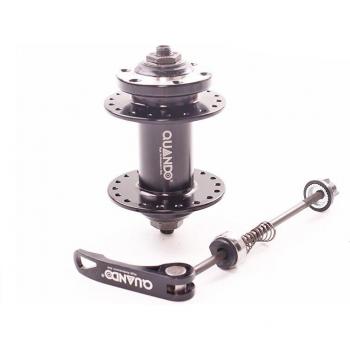QUANDO Bicycle Hub Spacer for 32/36H MTB with Cassette Freewheel & 6-Bolt Disc Brake