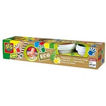 SES Eco Fingerfarbe 4er-Pack
