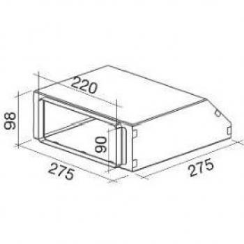 Falmec KACL789 Ceiling Side Junction – Nube Hood Compatibility