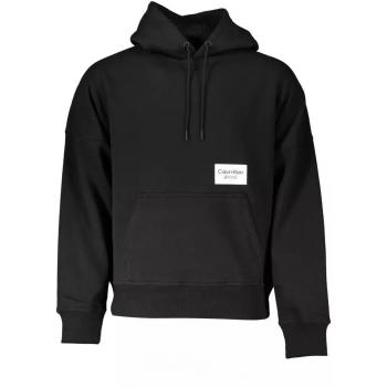 Sweat à capuche noir Calvin Klein homme