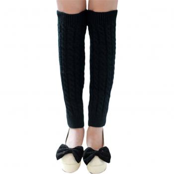 Knee High Knitted Leg Warmers for Girls