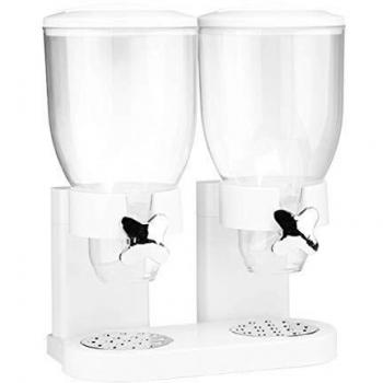 Hi Duo Getreidespender Weiß 2 x 3,5 L