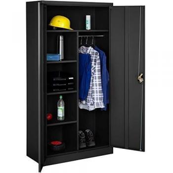 TecTake 402940 Industrial-Style Storage Unit – 180×90×40 cm, 4 Shelves