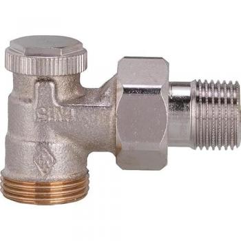 Regutec 0365-02.000 DN15×3/4 Eckverschluss – Rotguss vernickelt – Heimeier