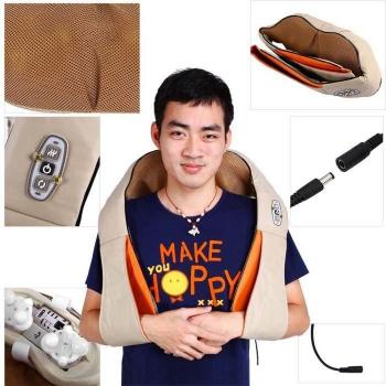 Coussin Chauffant Shiatsu 8‑Têtes Épaule et Dos