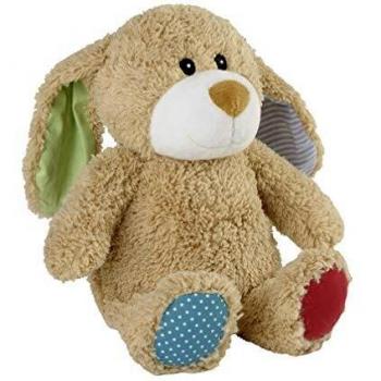 Wärmestofftier MINIS – BABY HASE mit Hirse/Lavendel in hellbraun/bunt