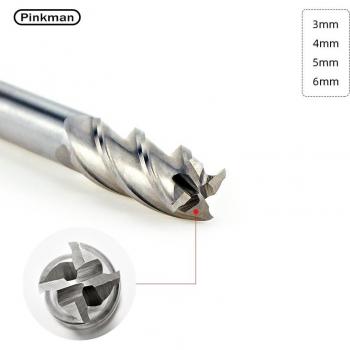 Pinkman Four Flute CNC Router Bit for Metal