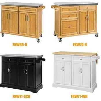 SoBuy® FKW71-WN Kitchen Storage Trolley