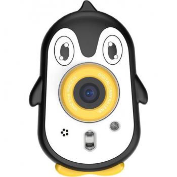 Penguin Kids Dual Lens Waterproof Camera with MP3 and 32GB Memory Card