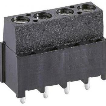 TE Connectivity 282841-8 3 mm² Screw Terminal Block 8-Pin Green