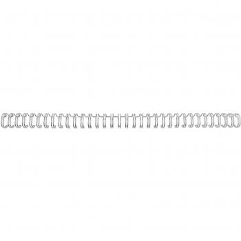Rexel Drahtbinderücken, 100 Stück, 5mm, silber
