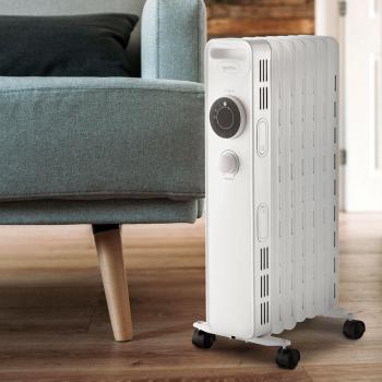 Dunelm 1500W Oil Filled Radiator White
