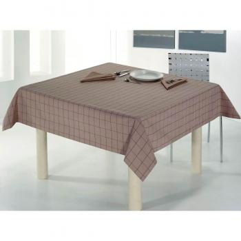 Cortina de Tela León Morado 140cm x 140cm con Hilo Tintado