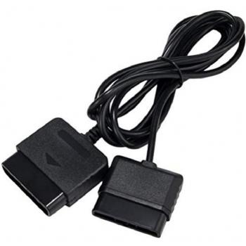 6‑Foot Black PS2 Gaming Controller Extension Wire