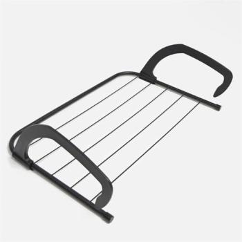 Portable Black Radiator Hanger