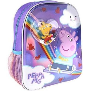Mochila Infantil Confetti Peppa Pig (31cm)