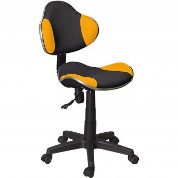 HTI‑Line „Mila“ Schreibtisch-Drehstuhl – lebhaftes Orange