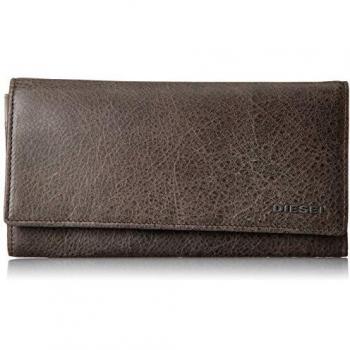 Donna Diesel Portafoglio 24 a Day Verde in pelle