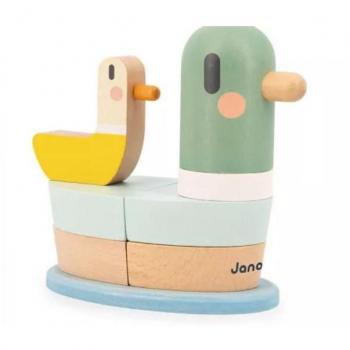 Canards empilables en bois FSC Sweet Cocoon