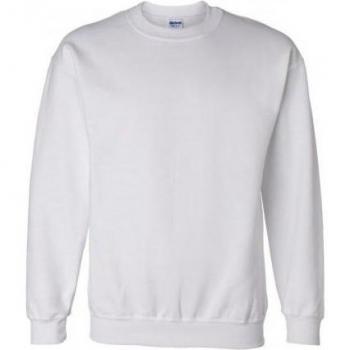 Gildan Herren DryBlend Sweatshirt in Weiß