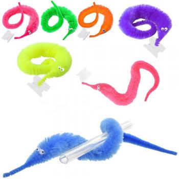 Set de 12 Gusanitos Wiggly de Langray para Fidget y Relajación