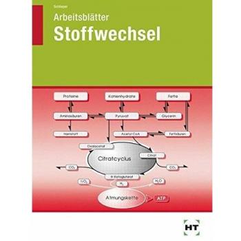 Schlieper, Cornelia A. Grundfragen Der Ernährung. Arbeitsblätter Stoffwechsel