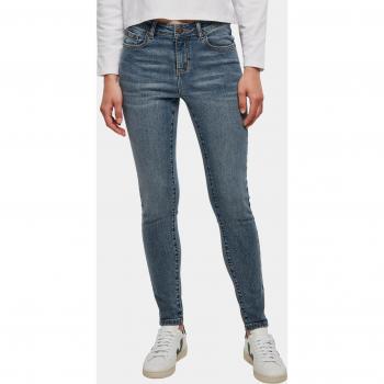 Jeans donna Urban Classics skinny mid stone washed