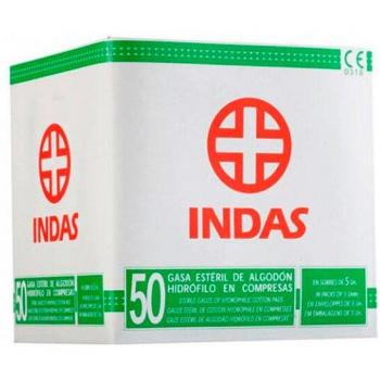 Lisubel Hydrofolic Sterile Gauze Compresses 50 Pack