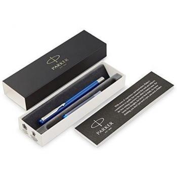 Blu Vettoriale Parker – Penna Stilografica con Punta Media