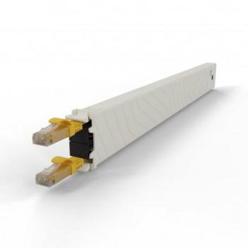 PatchBox One 8RU Yellow UTP Module