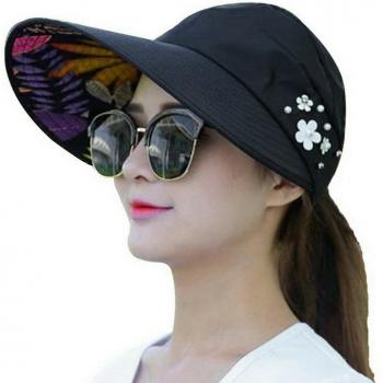 Wide Brim Casual Sun Hat for Women