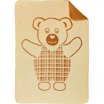 Wolkenbalsam Babydecke mit Kettenstruktur 75x100 cm