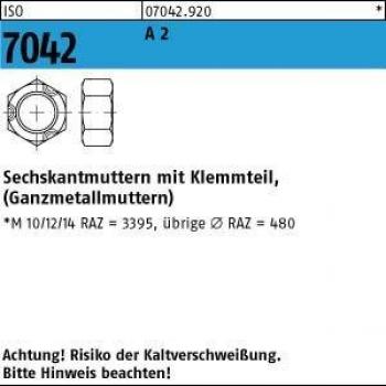 Reyher Sicherungsmutter M18 A2