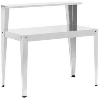 Table de jardinage en acier avec étagère intégrée