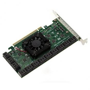 Carte d'extension PCIe 3.0 x16 avec 24 ports SATA