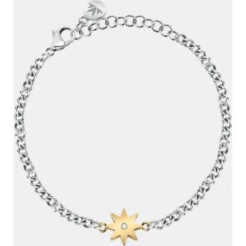 Pulsera Maia Mujer Acero + Cristales 16+3cm
