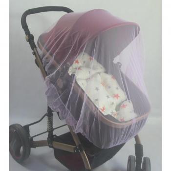 Crip Bug‑Proof Baby – Filet Anti‑Moustiques, Poussette Blanche