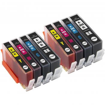 Kit Go Inks HP 364 XL – Conjunto de 4 Cartuchos en Colores