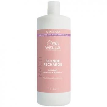 Wella Professionals Invigo Blonde Recharge Champú 1000 ml