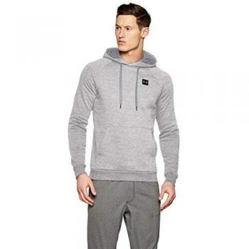 Under Armour Rival Sweat à Capuche Homme Gris XXL
