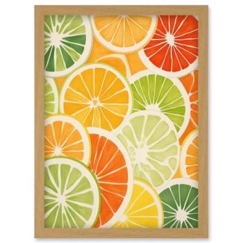 Citrus Slice Fusion Kitchen Decor