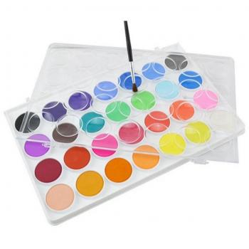 Westeng Aquarellpinsel – Kunstfell, 36 Stück, Dunkelblau, für Kinder & Studenten