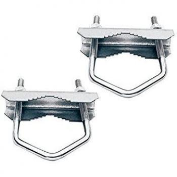 Système de fixation de parabole avec mâchoire