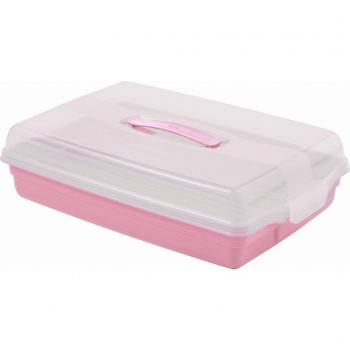 Boîte de Conservation à Gâteaux Rose Curver 242883