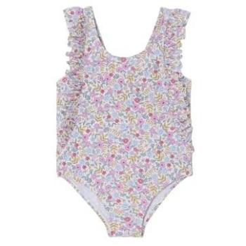 VERTBAUDET Maillot de bain 1 pièce pour enfant écru